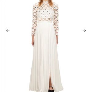 Self portrait daisy maxi dress